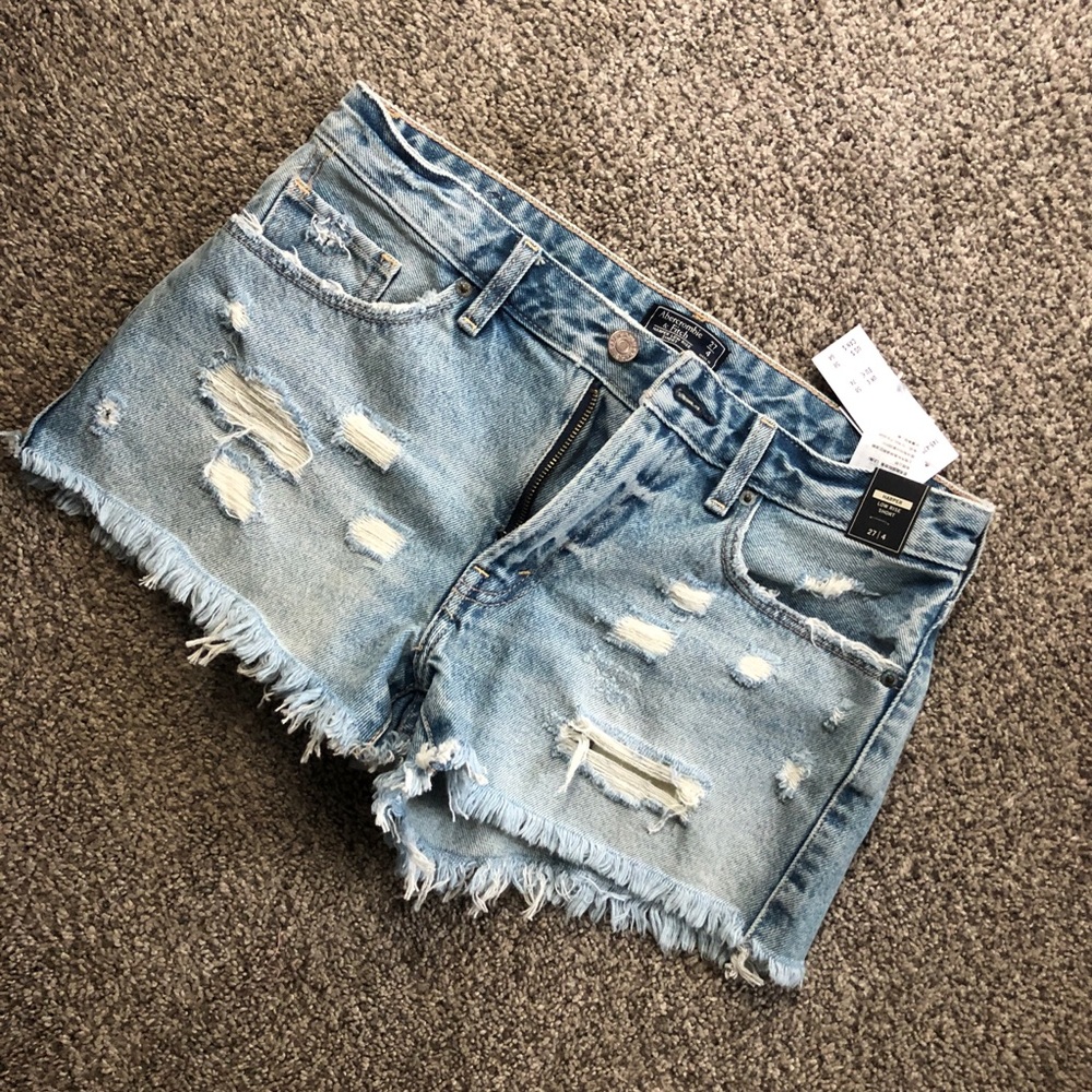 Abercrombie & Fitch Low Rise Harper Shorts